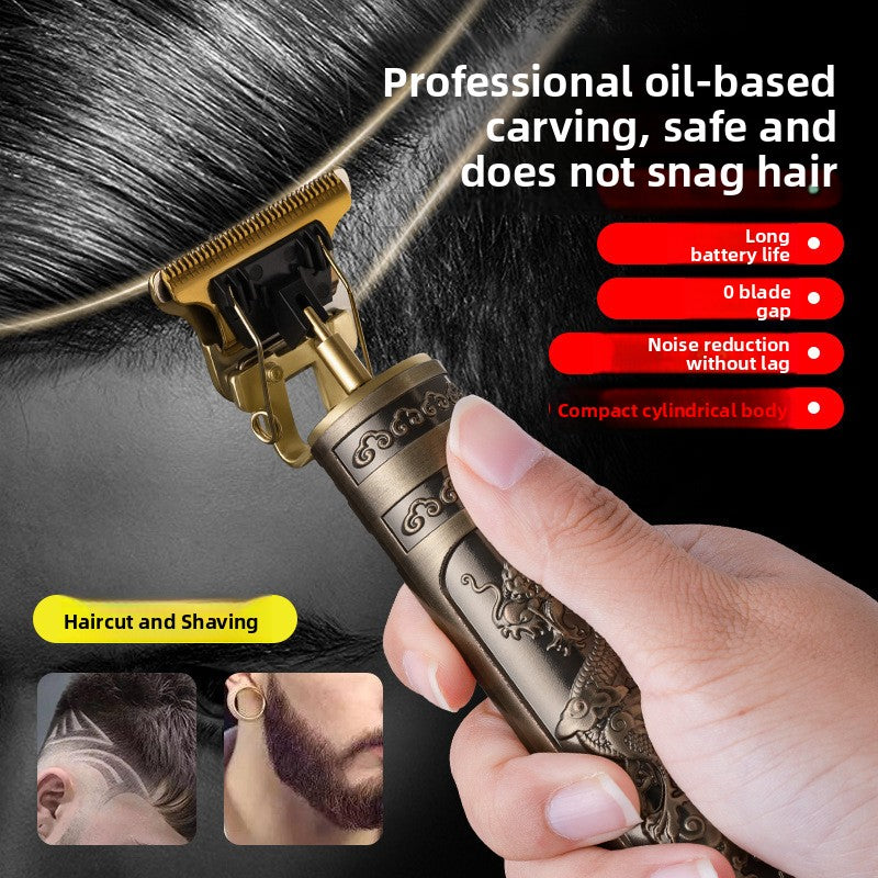 Cordless Trimmer for Precise Lines & Fades