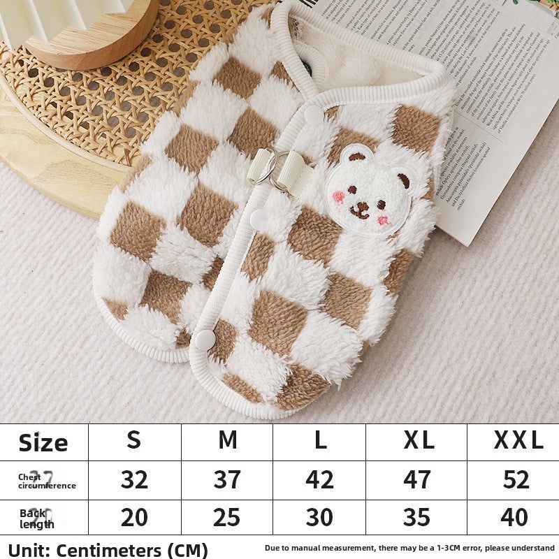 Fleece Vest for Cats & Small Dogs