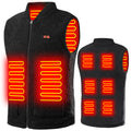 USB Heated Zip-Front Vest