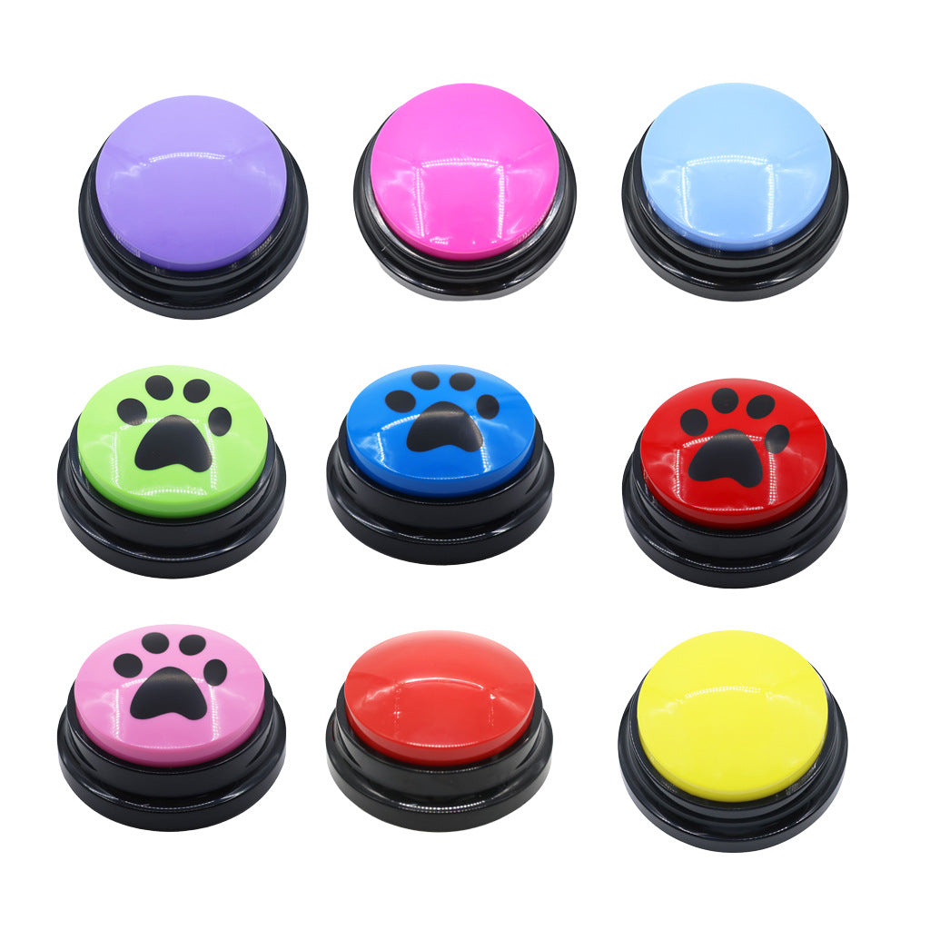 Recordable Pet Training Button