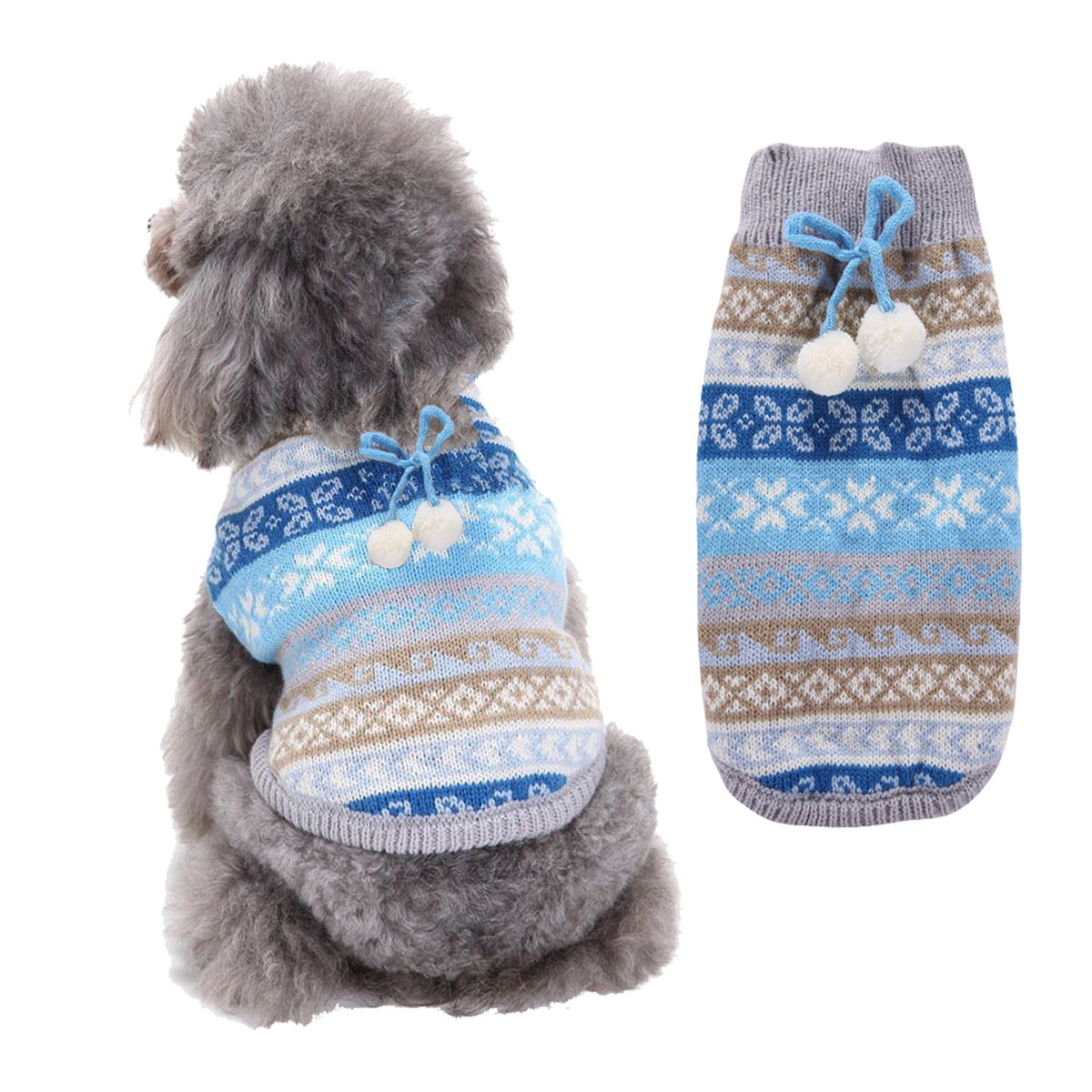 Christmas Knitted Pet Sweater