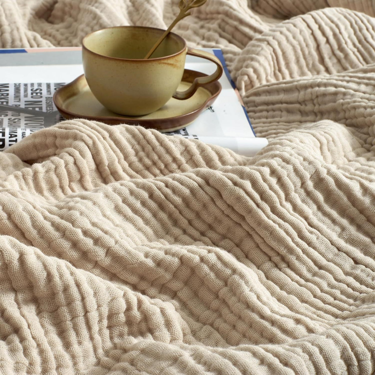 6-Layer Pure Cotton Gauze Blanket