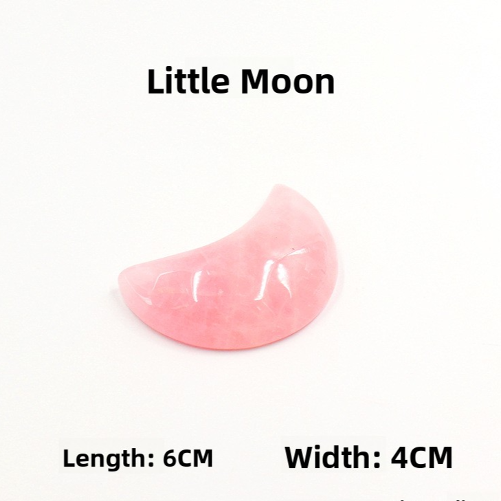 Rose Quartz Gua Sha Massage Stones