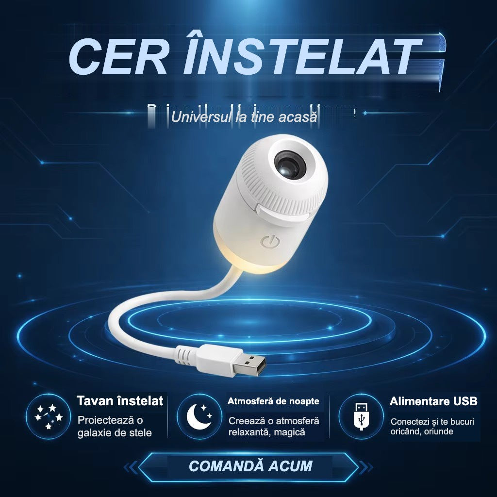 USB Star Projection Night Light - product image 3