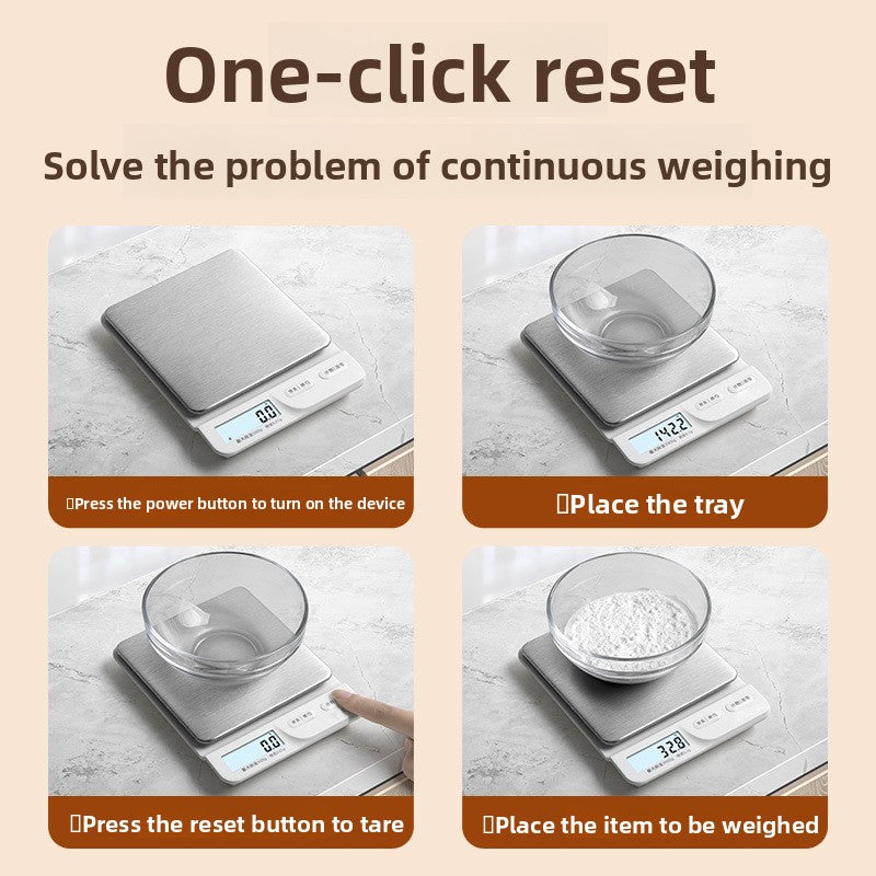 Digital Kitchen Scale, High Precision