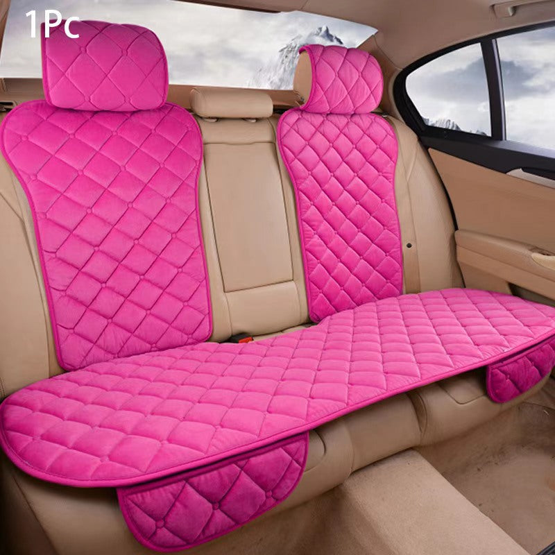 Winter Car Plush Seat Cushion with Lumbar Support - product image 3