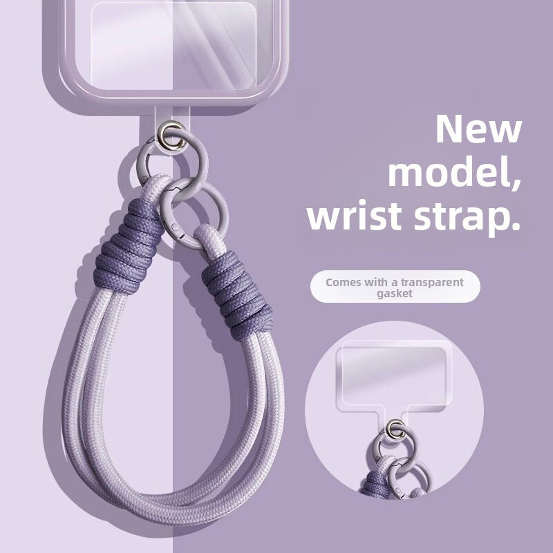 Adjustable Phone Lanyard with Double Buckle Wrist Strap