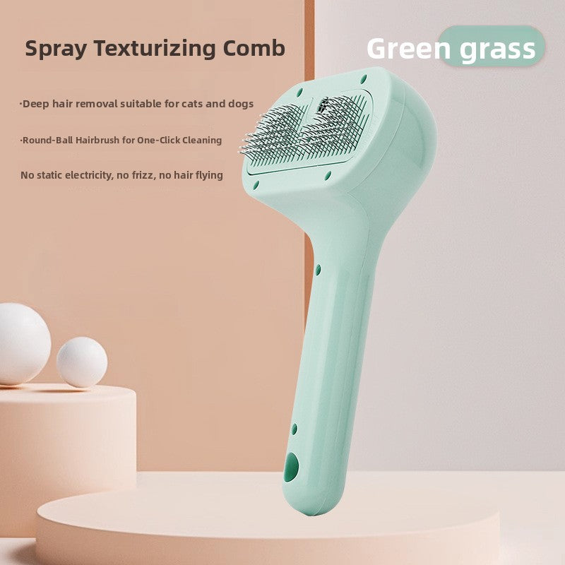 3-in-1 Steam Pet Grooming Brush