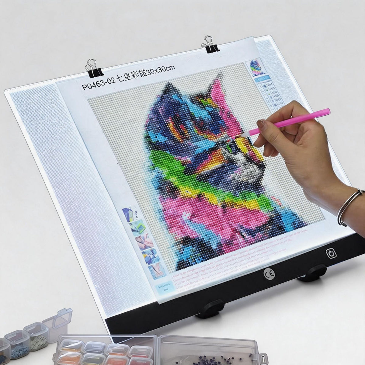 Adjustable LED Light Tracing Board for Drawing Practice