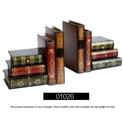 Vintage-Style Wooden Book Holder