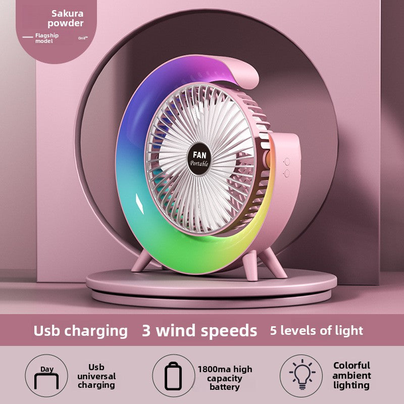 LED Display Fan