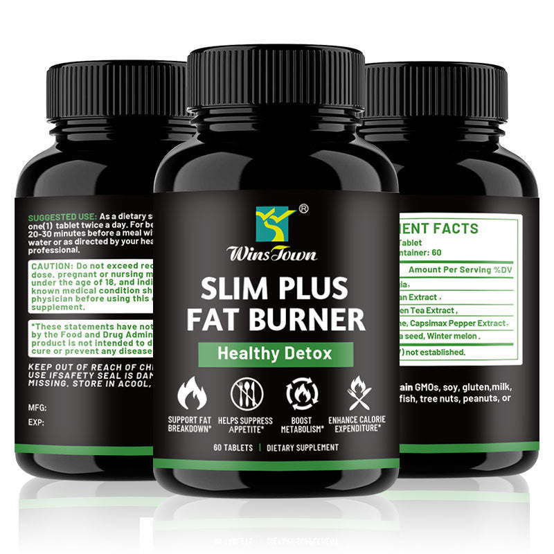 Slim Plus Supplement Capsules, 60 Pieces
