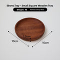 Ebony Wood Serving Tray