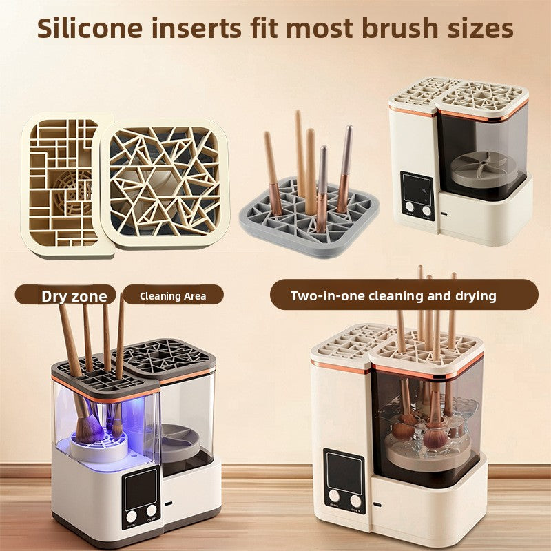Automatic Makeup Brush Cleaner
