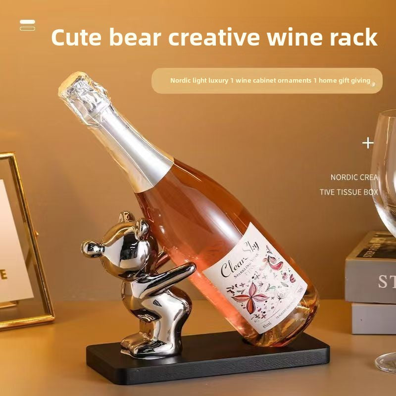 Ceramic Wine Bottle Holder