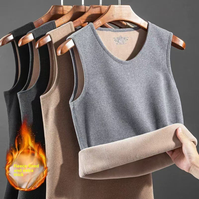 Men's Fleece Thermal Layering Vest