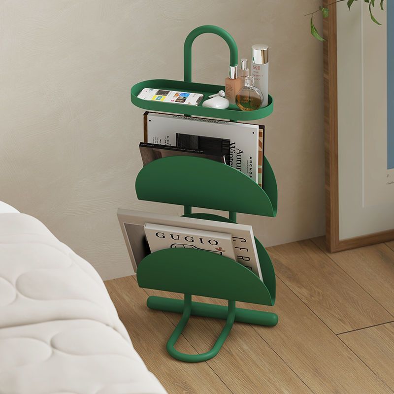 Compact Side Table with Storage