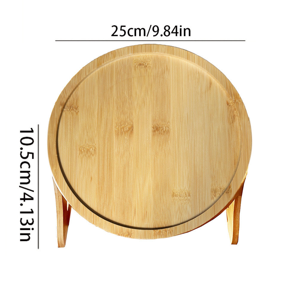 Foldable Wood Sofa Tray