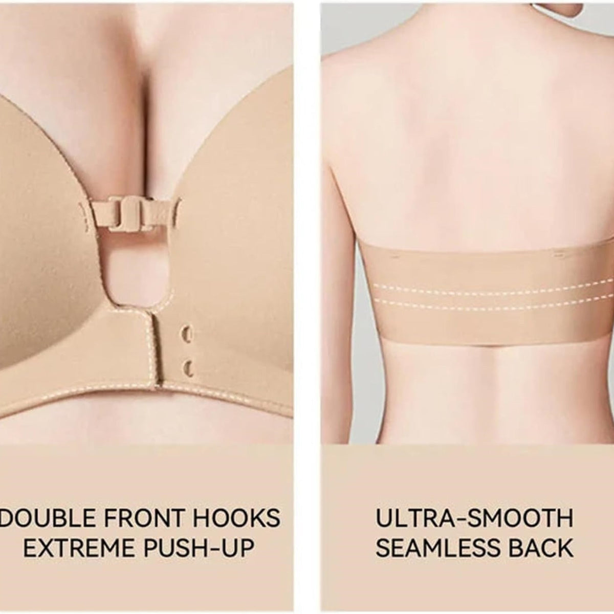 Convertible Strapless Push-Up Bra