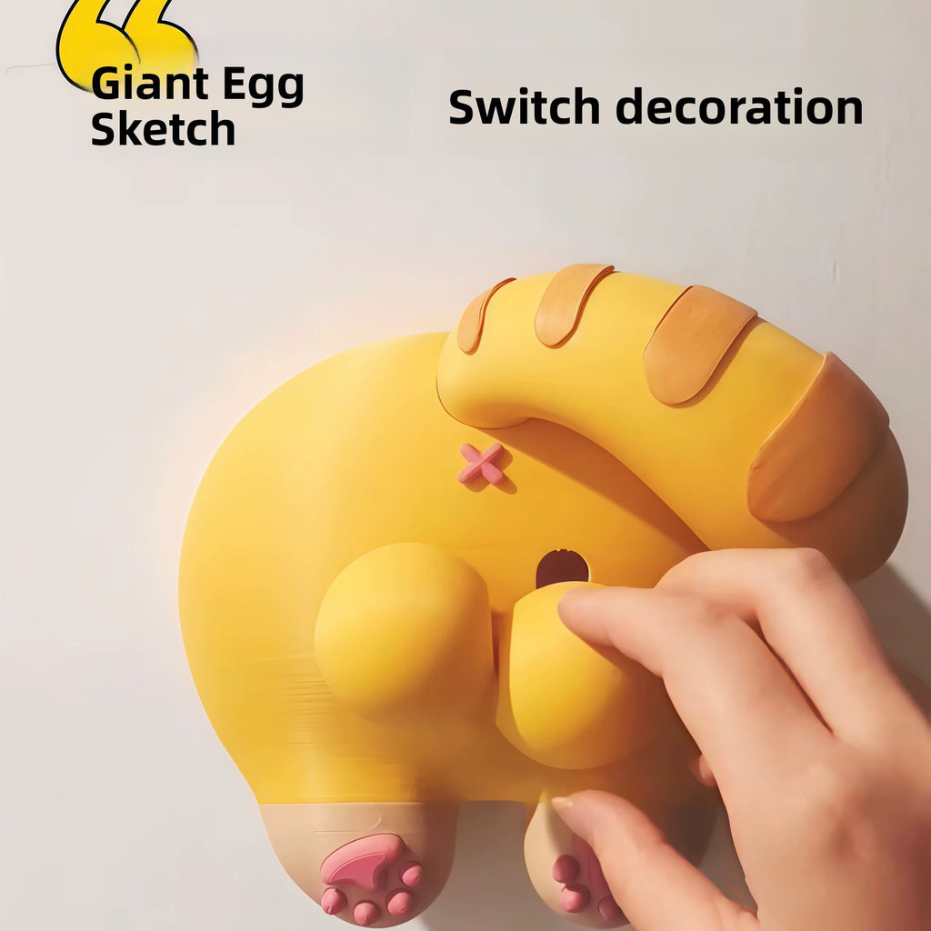 Creative Cat Butt Switch Panel