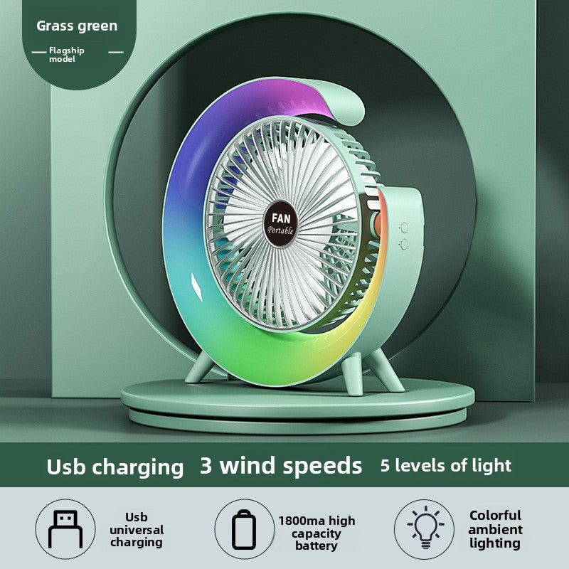 LED Display Fan