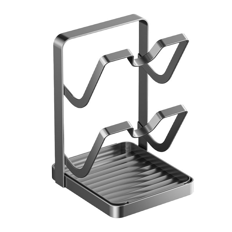 Kitchen Pot Lid & Cutting Board Organizer