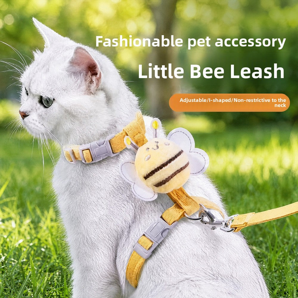 Bee Pet Harness & Leash Set