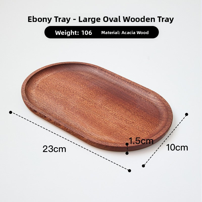 Ebony Wood Serving Tray - image 15