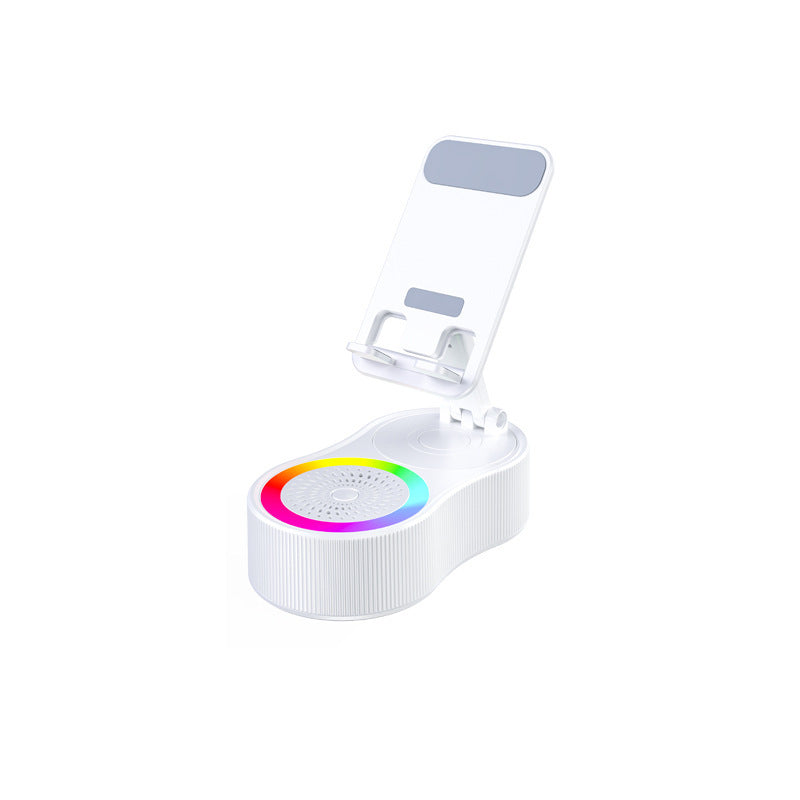 Multifunctional Wireless Speaker with Ambient Light and Phone Stand