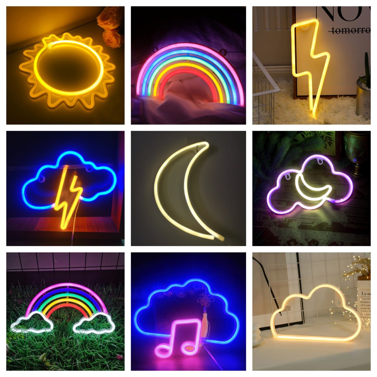 LED Neon Light Space Series Decorative Lamp