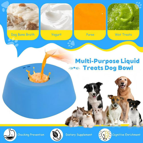 Pet Slow Feeder Lick Bowl