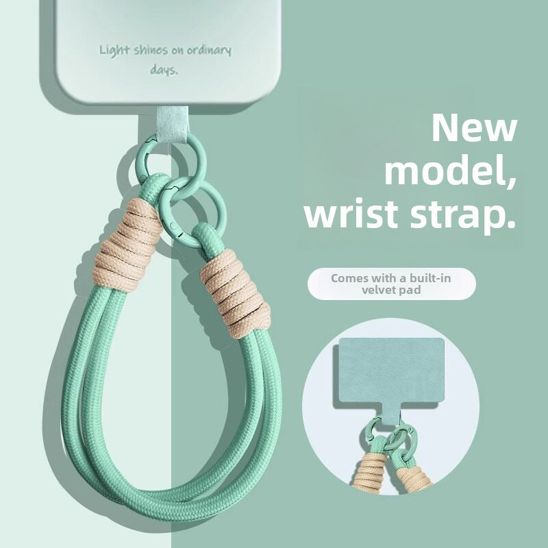 Adjustable Phone Lanyard with Double Buckle Wrist Strap