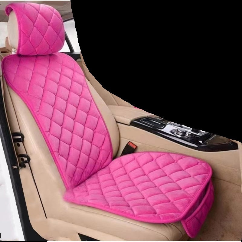 Winter Car Plush Seat Cushion with Lumbar Support - product image 8