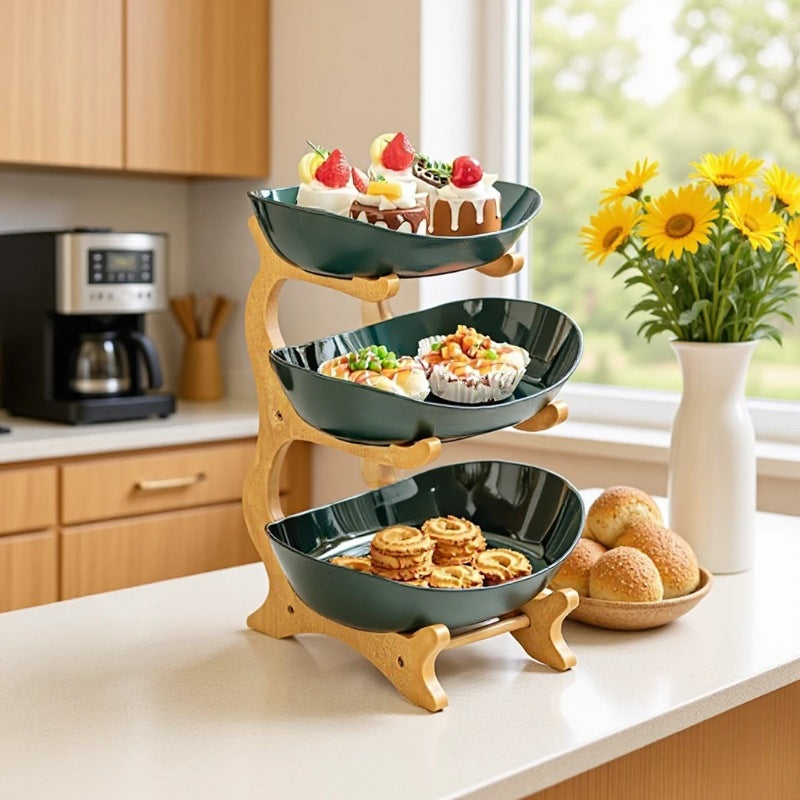 Multi-Tier Fruit & Snack Tray