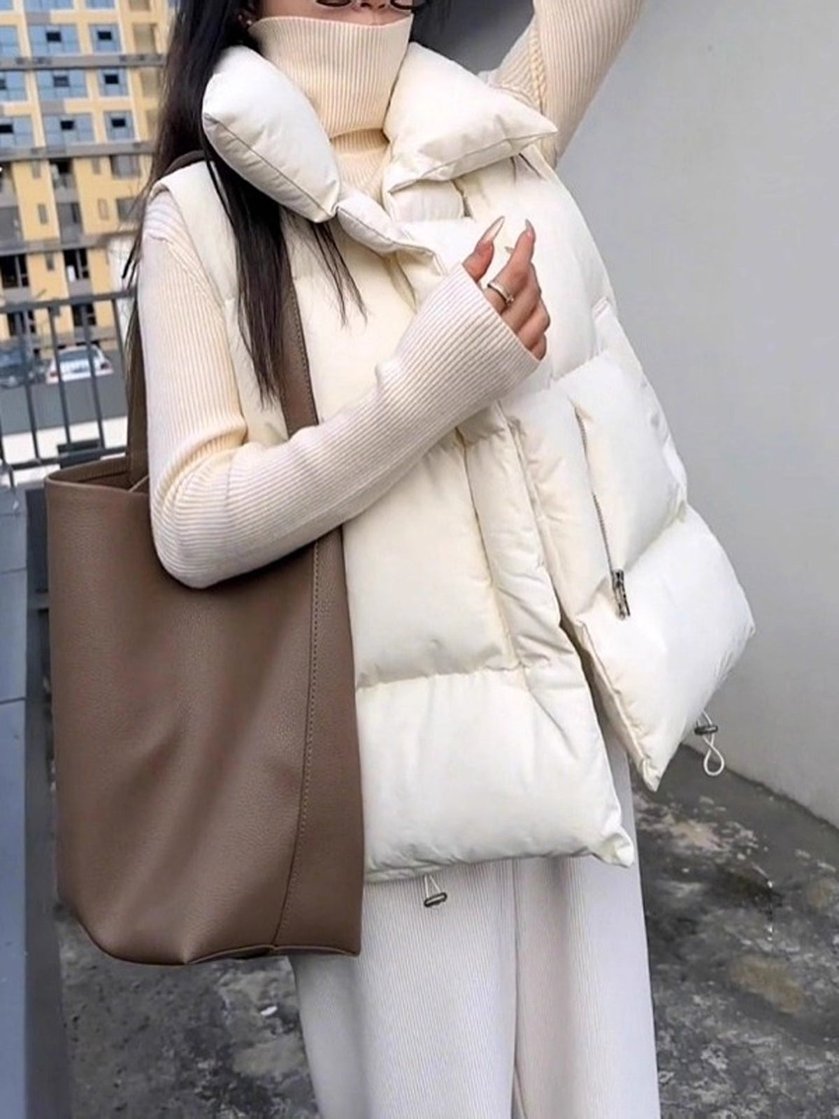 Women's Padded Stand-Collar Vest - view 25