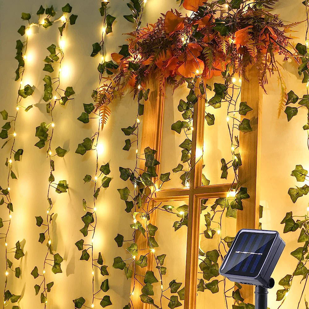 Solar Vine String Lights