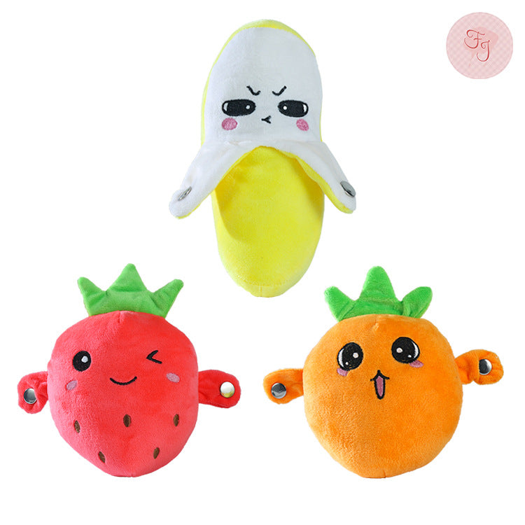 Interactive Fruit Plush Toy with Music & Lights - product image 2
