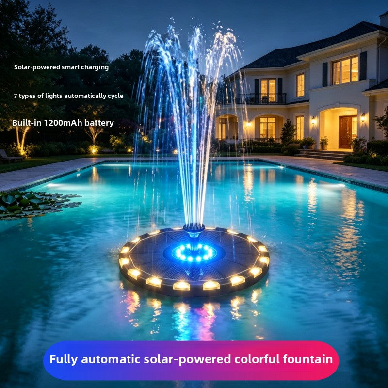 Solar Floating Fountain