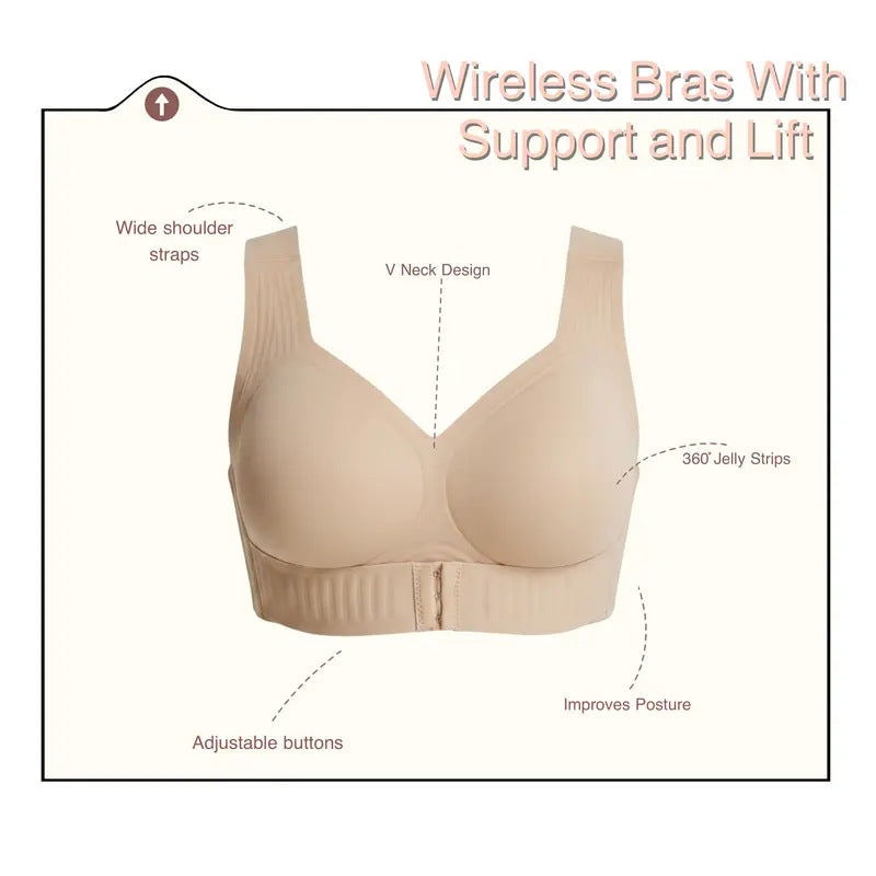 Posture Support Seamless Bra for Women