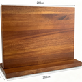 Solid Wood Magnetic Knife Holder