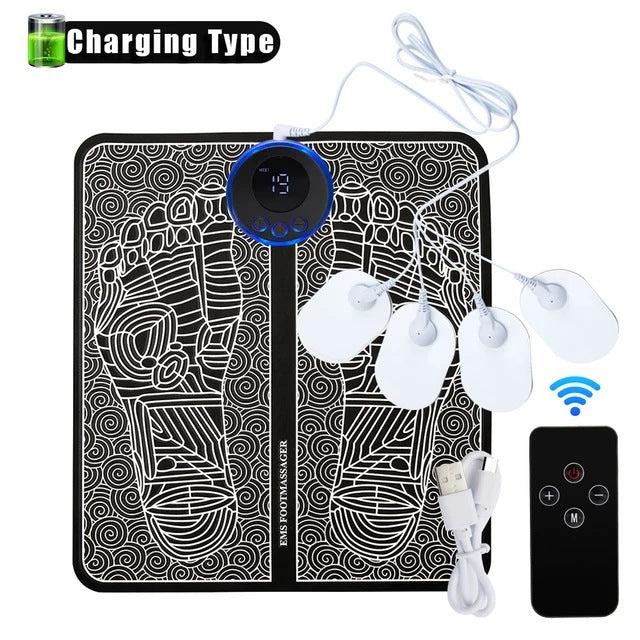 EMS Foot Massager Mat with Remote