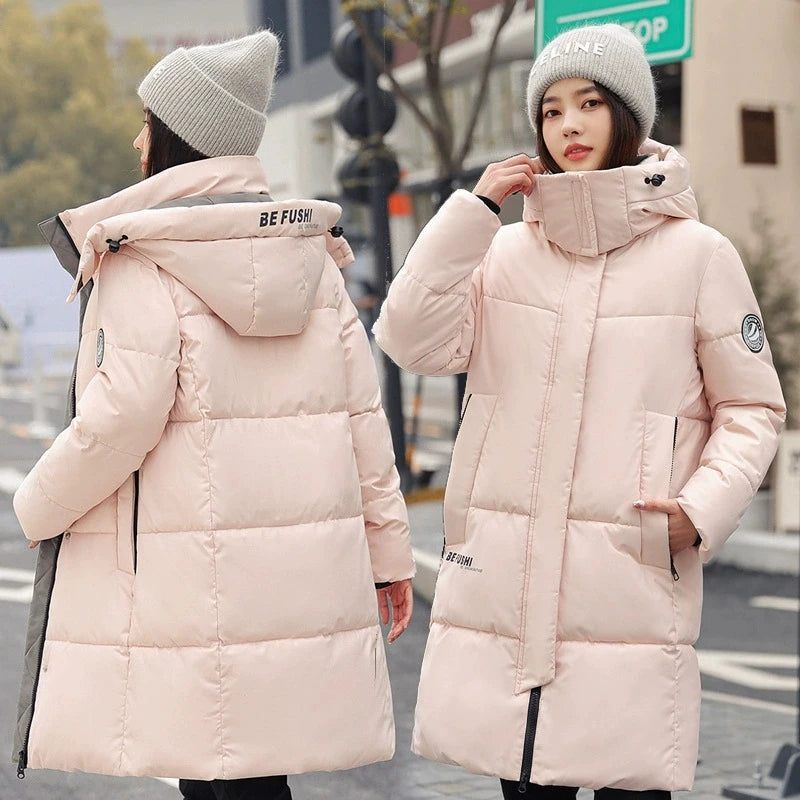 Women's Long Plus-Size Padded Coat - product image 3