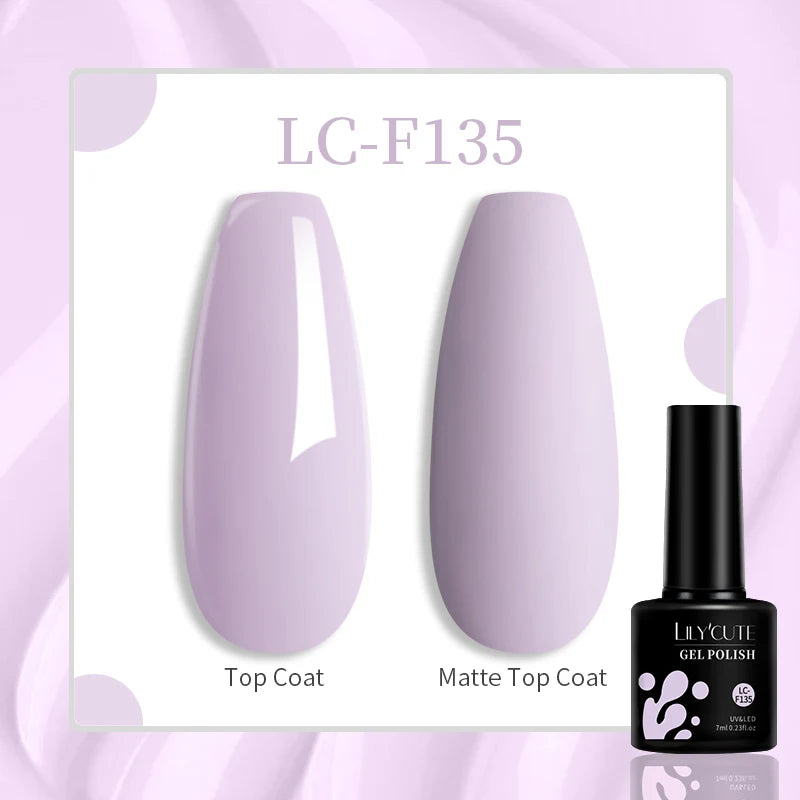 LILYCUTE Dark Red Glitter Gel Nail Polish, 7 ml - product image 22