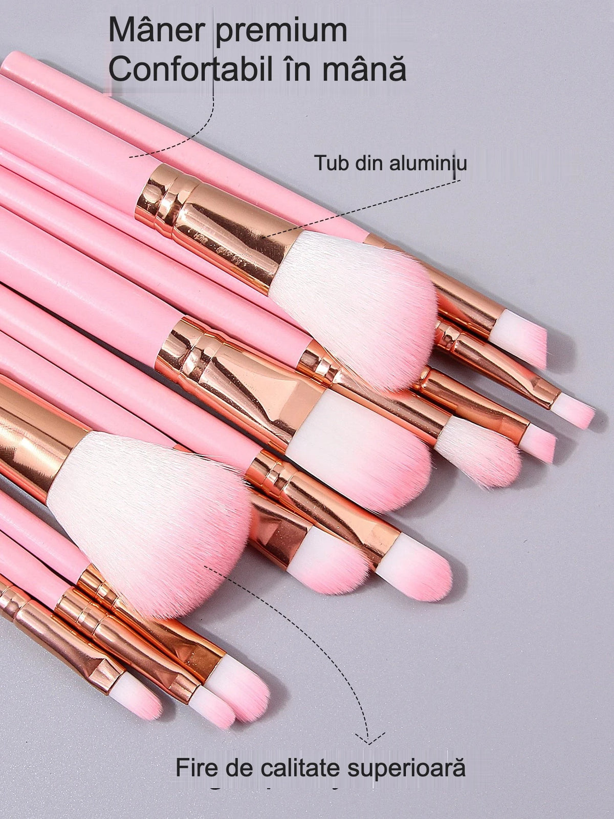 Beginner Makeup Brush & Sponge Set, 19 Pieces - product image 3
