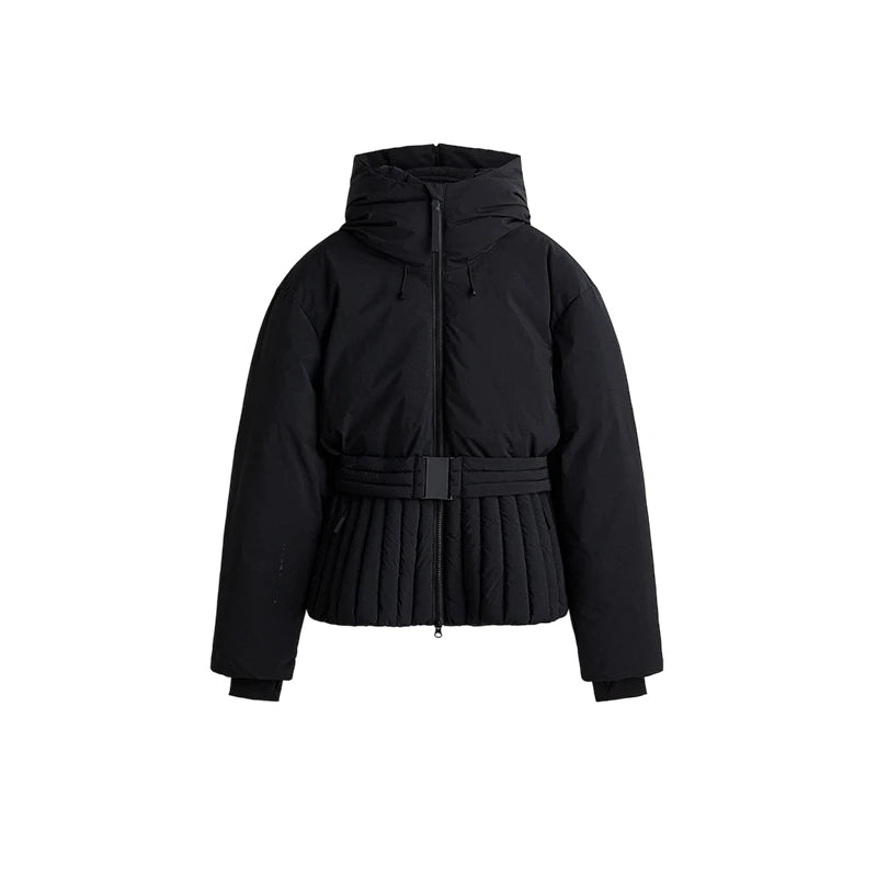 Women's Belted Hooded Ski Jacket - product image 8