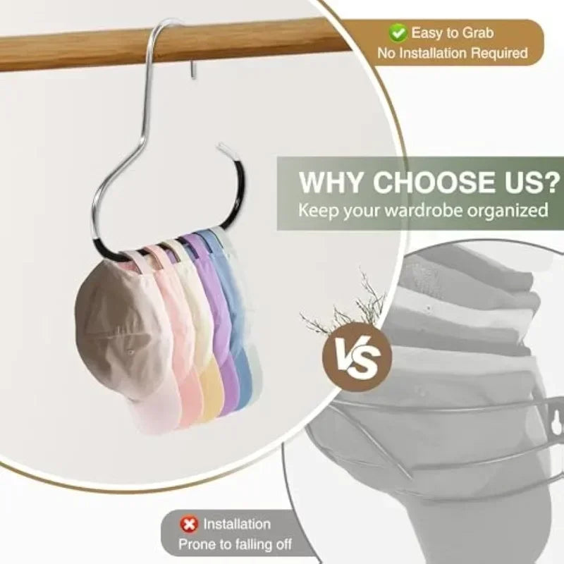 Round Wall Hook for Hats and Bags