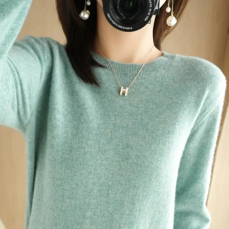 Women's Long-Sleeve Knit Sweater - product image 7