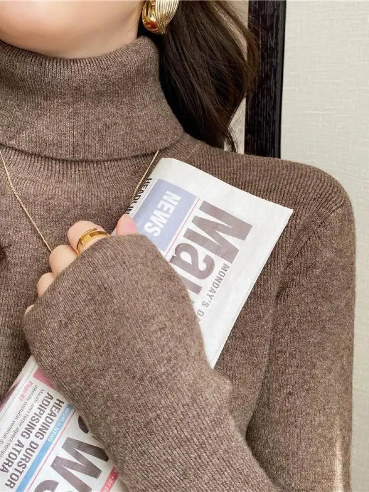 Women's Slim Turtleneck Sweater - product image 9