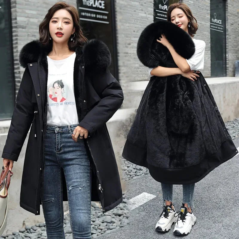 Women's Hooded Padded Winter Jacket - product image 2
