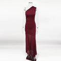 Women's Off-Shoulder Sheer Maxi Dress - product image 7